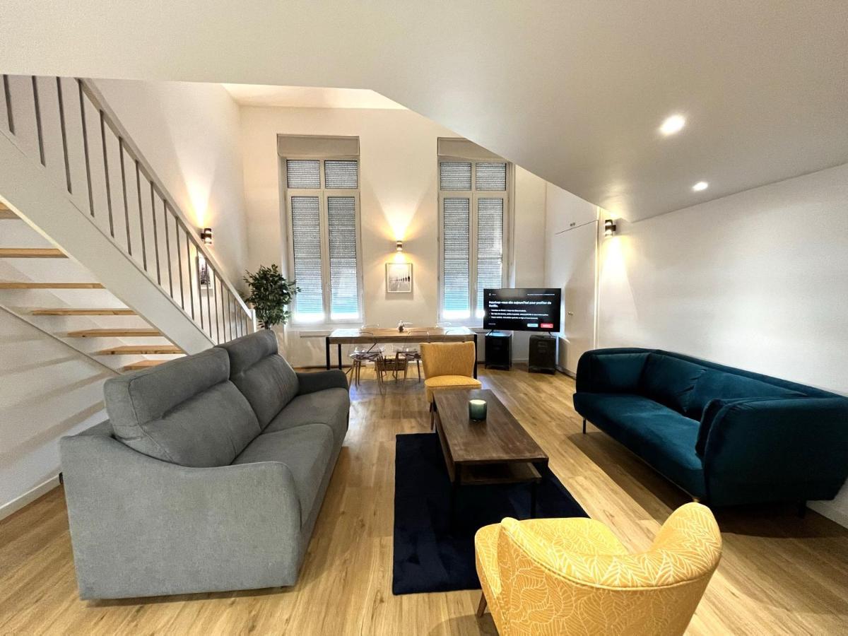 Aux Clefs Des Sacres - Dans Un Hotel Particulier Situe Rue Du Marc - Reims - Hyper Centre Forum Mairie Boulingrin المظهر الخارجي الصورة